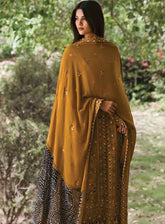 Mulaqaat By Afrozeh Embroidered Lawn 3 Piece Unstitched Suit AF25MFL D-07 WAFA